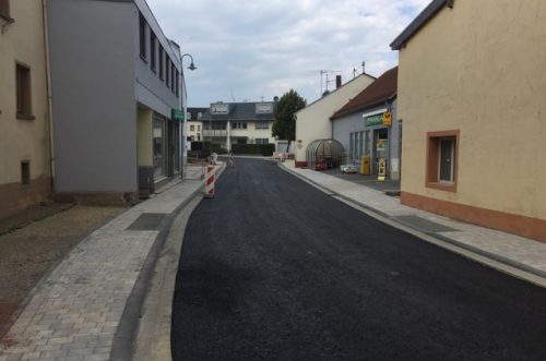 Großbaustelle in Welschbillig B422